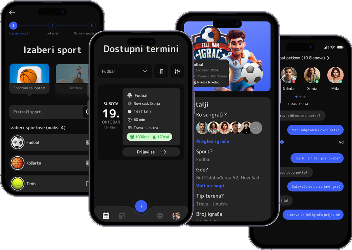 app screenshots